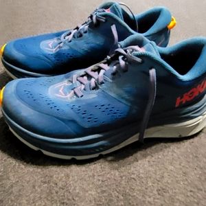 Hoka One One Stinson ATR 6 Trail-Running Shoes Size Women's 9, Turquoise
